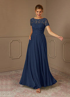 Image of Azazie Adina Dark Navy