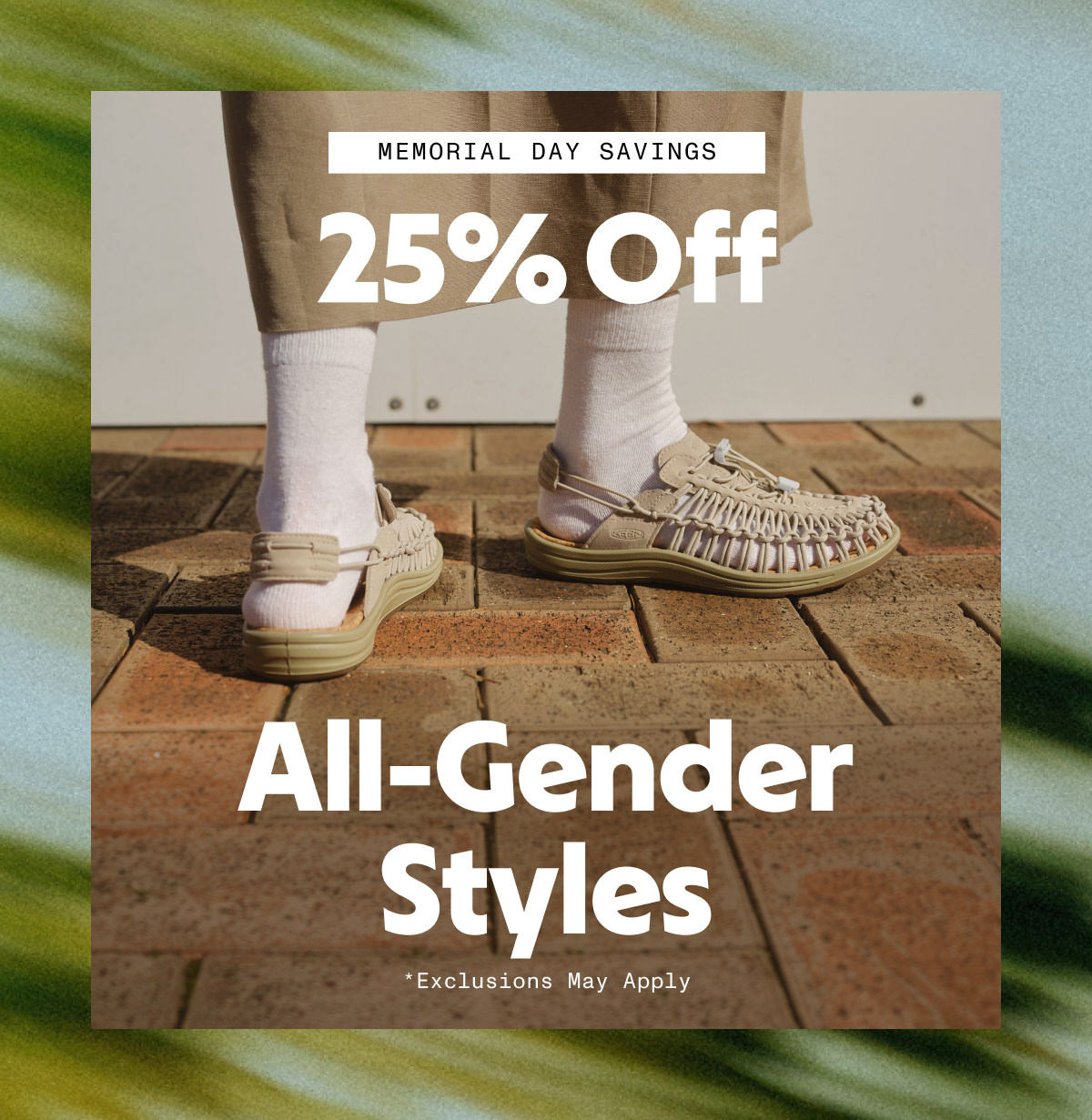 25% Off Sitewide*