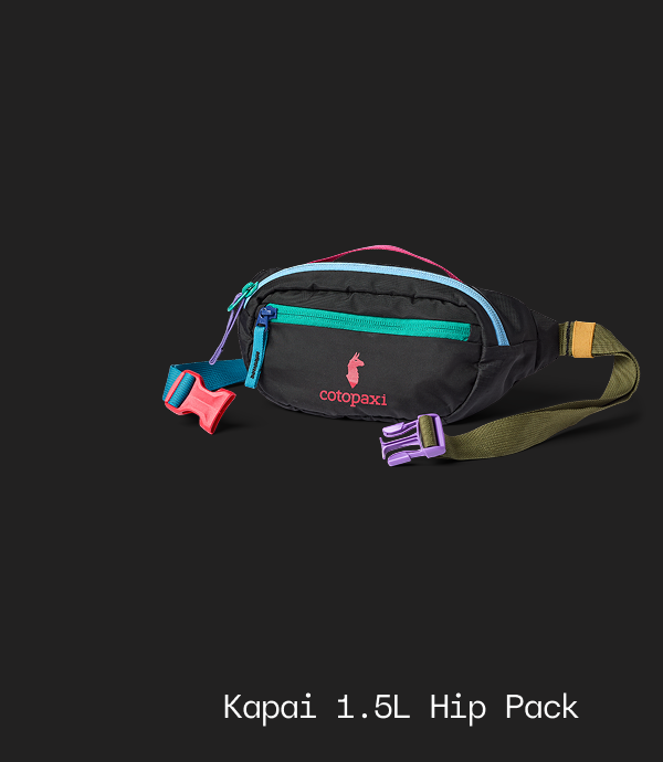 Kapai 1.5L Hip Pack - Del Día Dark