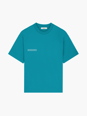 Interlock Oversized T-Shirt—Malachite Green