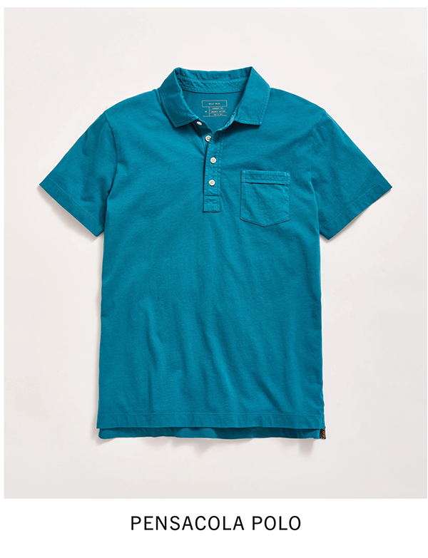Pensacola Polo in Lake Blue