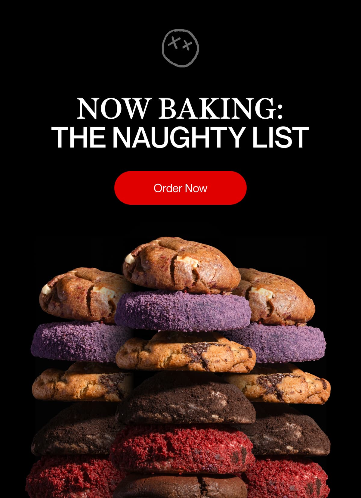 Now Baking: The Naughty List | Order Now