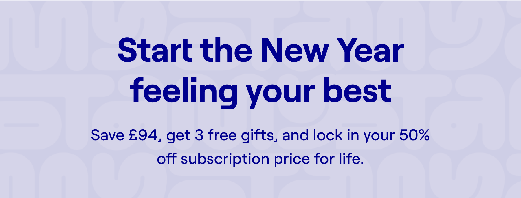 Start the New Year Feeling Your Best