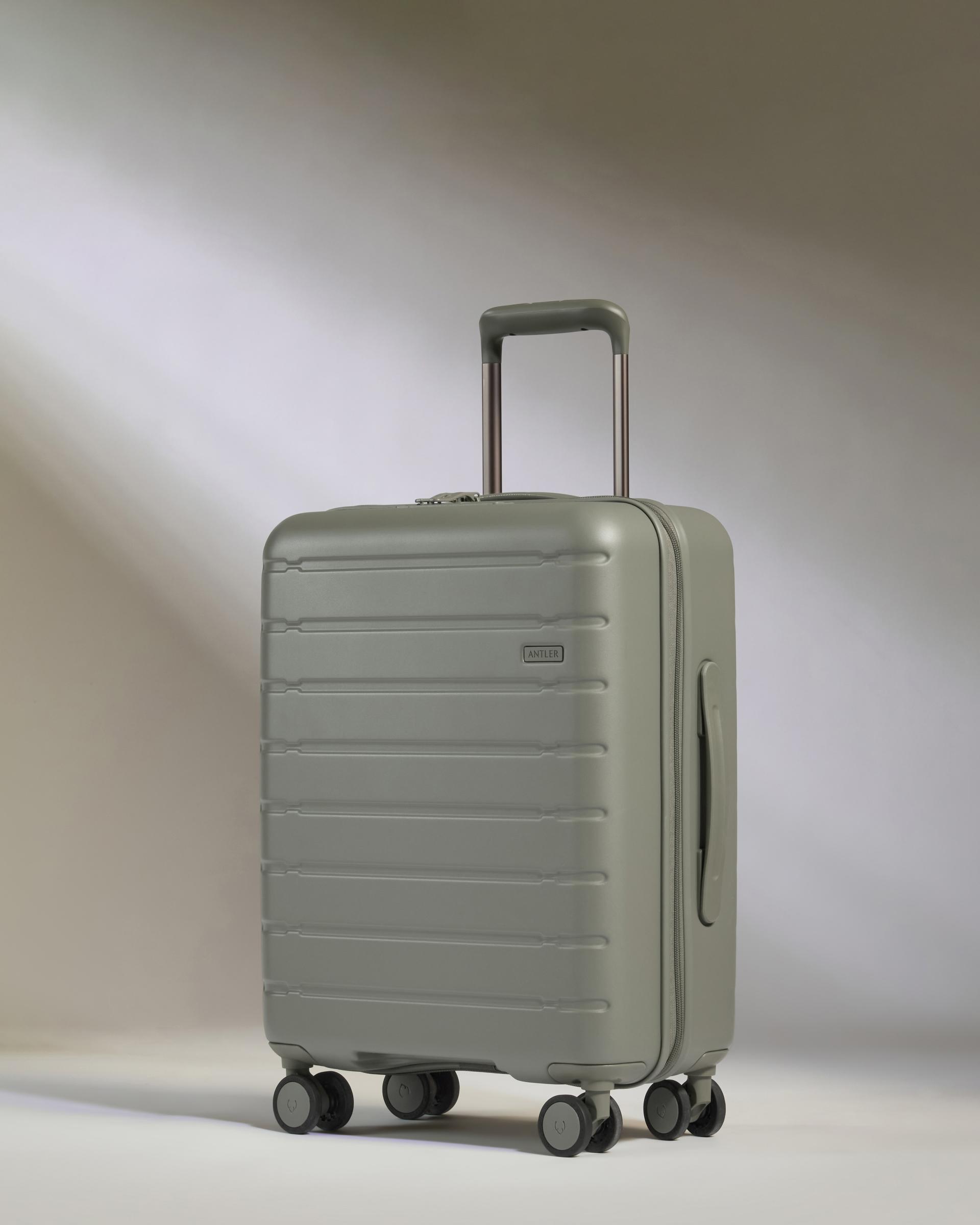Image of Expandable Carry-on Luggage in Field Green - Stamford 2.0