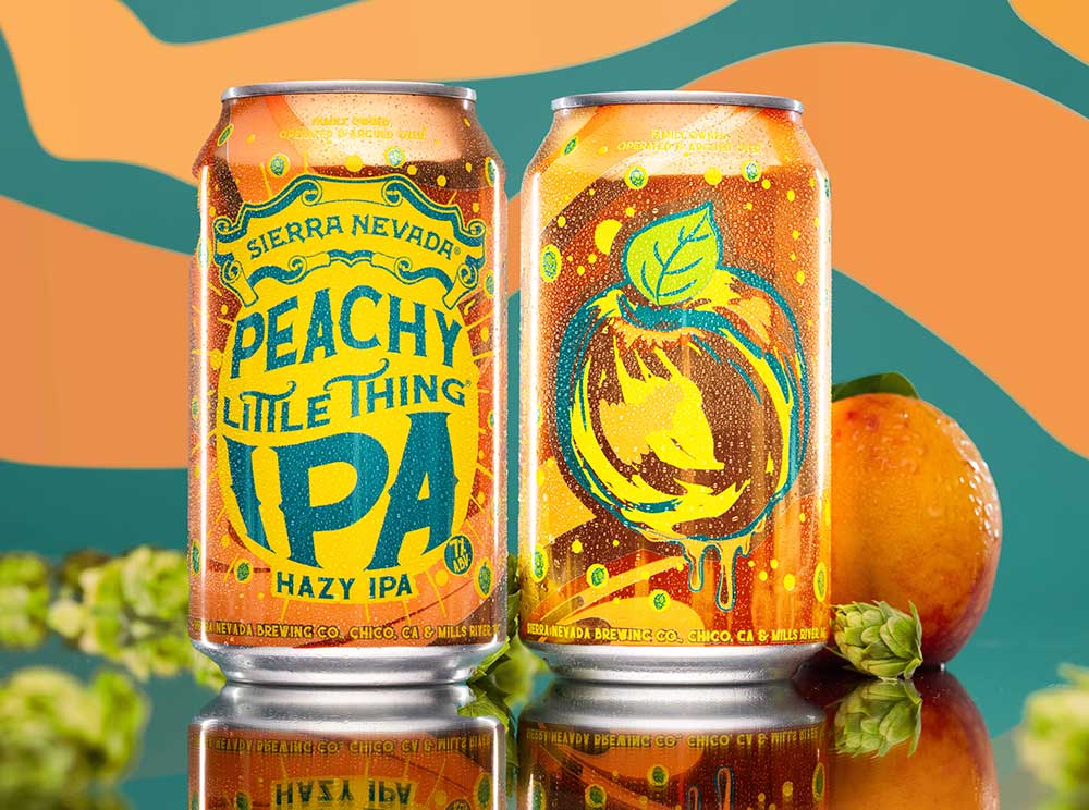 Front and back views of the Peachy Little Thing can
