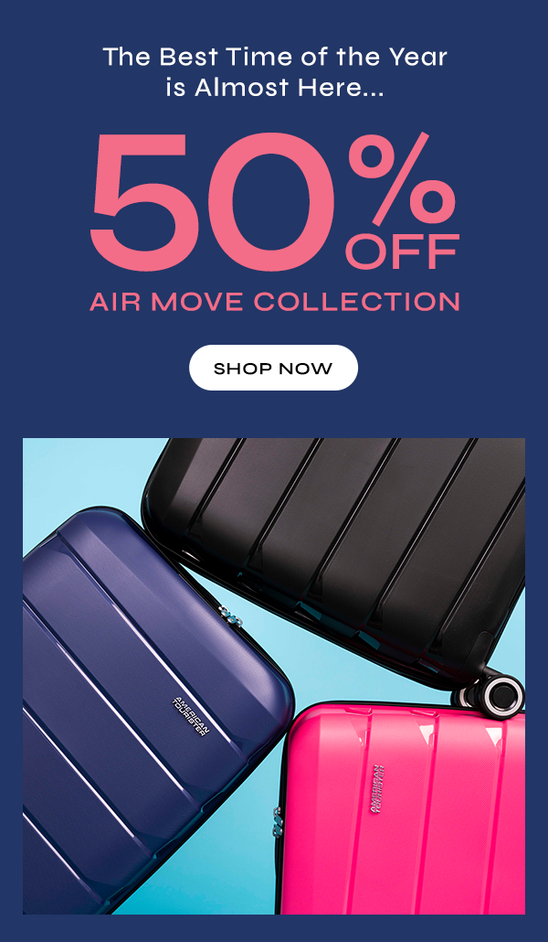 50% Off Air Move Collection