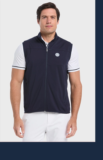 Shop the Lightweight Full Zip Golf Gilet