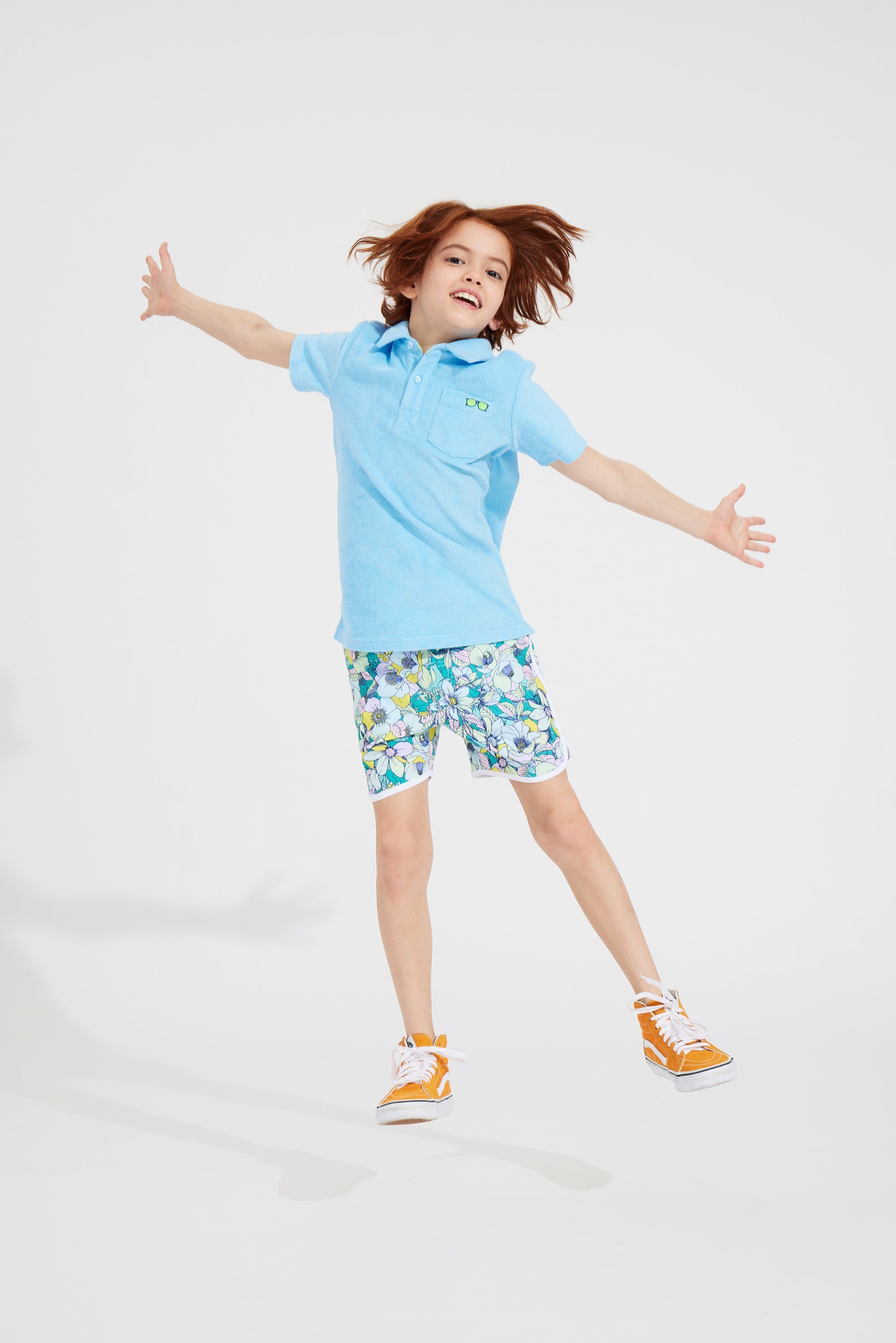 Image of Frog Prince Floral Swim Trunk