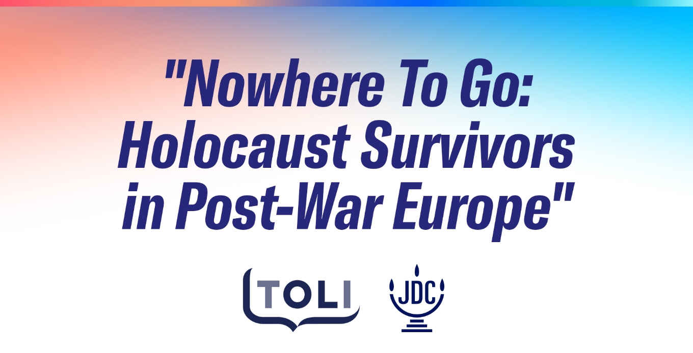 Nowhere To Go: Holocaust Survivors in Post-War Europe - Header