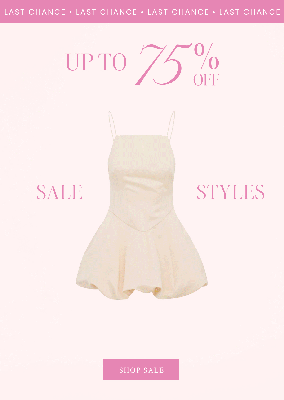 UP TO 75% OFF SALE STYLES  <SHOP SALE>