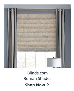 Blinds.com Roman Shades | Shop Now >