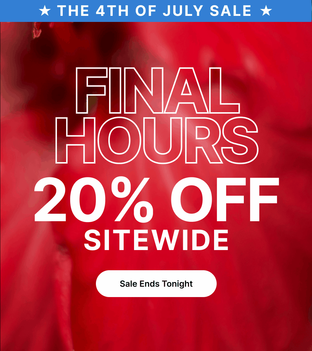 For the last few hours, get up to 60% exclusively at REEF.com. Discount applied in cart.