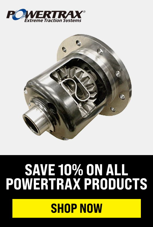 Save 10% On All Powertrax Products