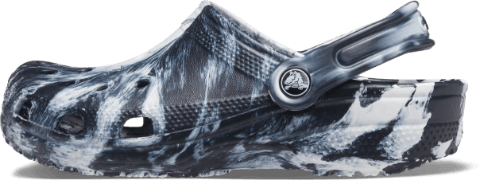 Shop The Classic Marbled Clog in White/Black