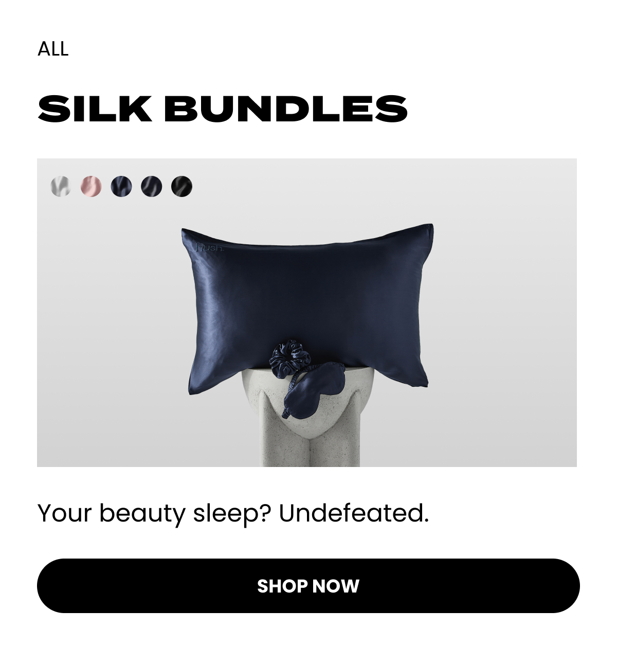 save 50% on silk bundles