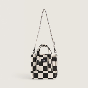Lil Pergs Checkerboard Tote Bag