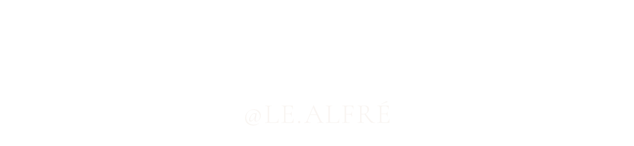 Follow us @le.alfre