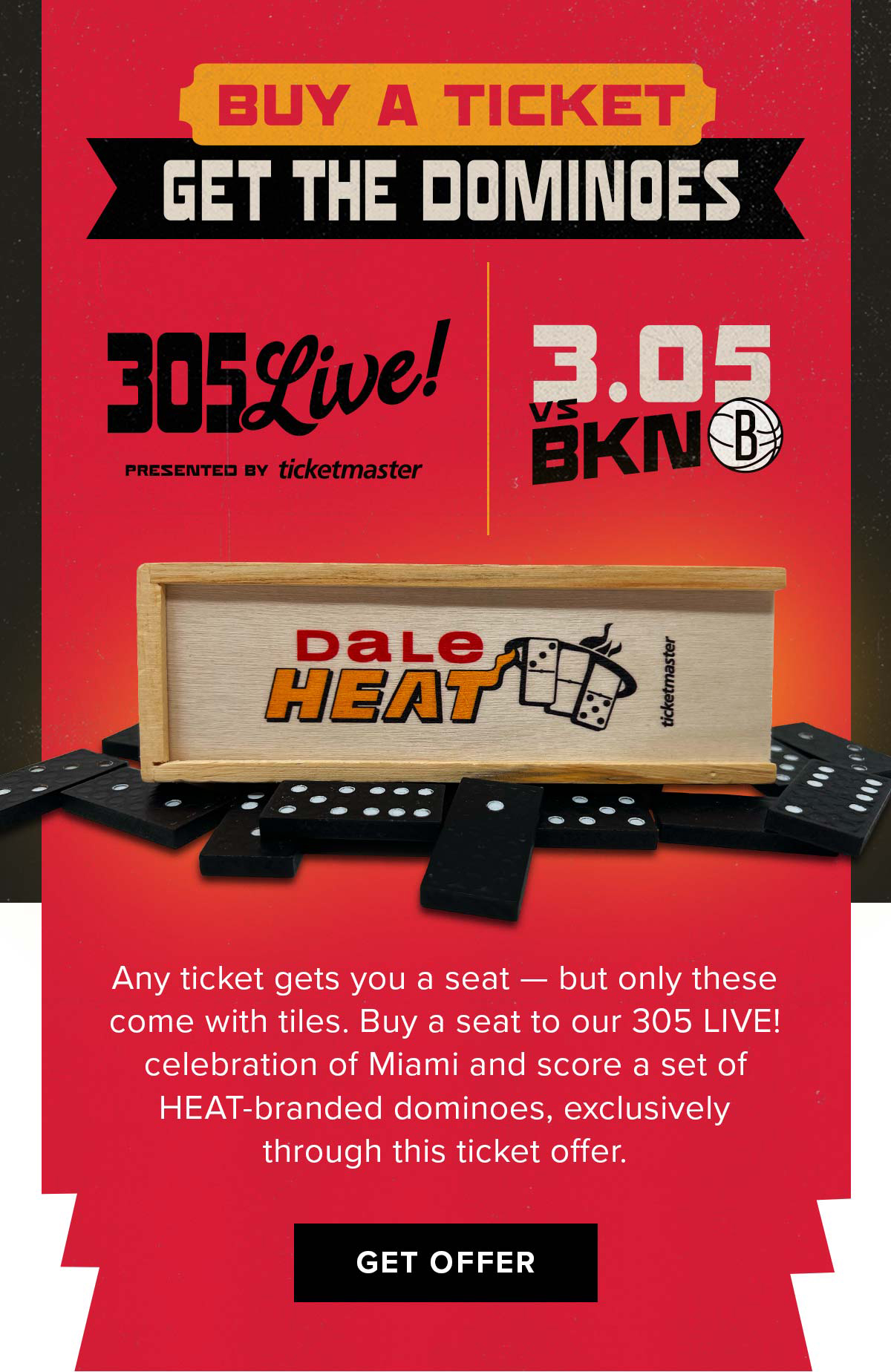 Buy a Ticket, Get the Dominoes | 305 Live | 3.05 vs BKN