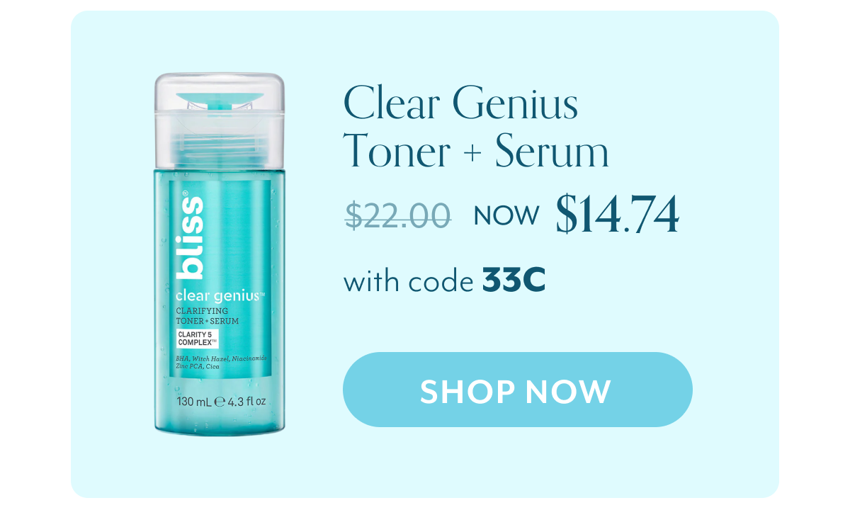 Clear Genius Toner + Serum