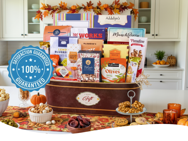 Broadway Basketeers Logo - Thanksgiving Gift Baskets