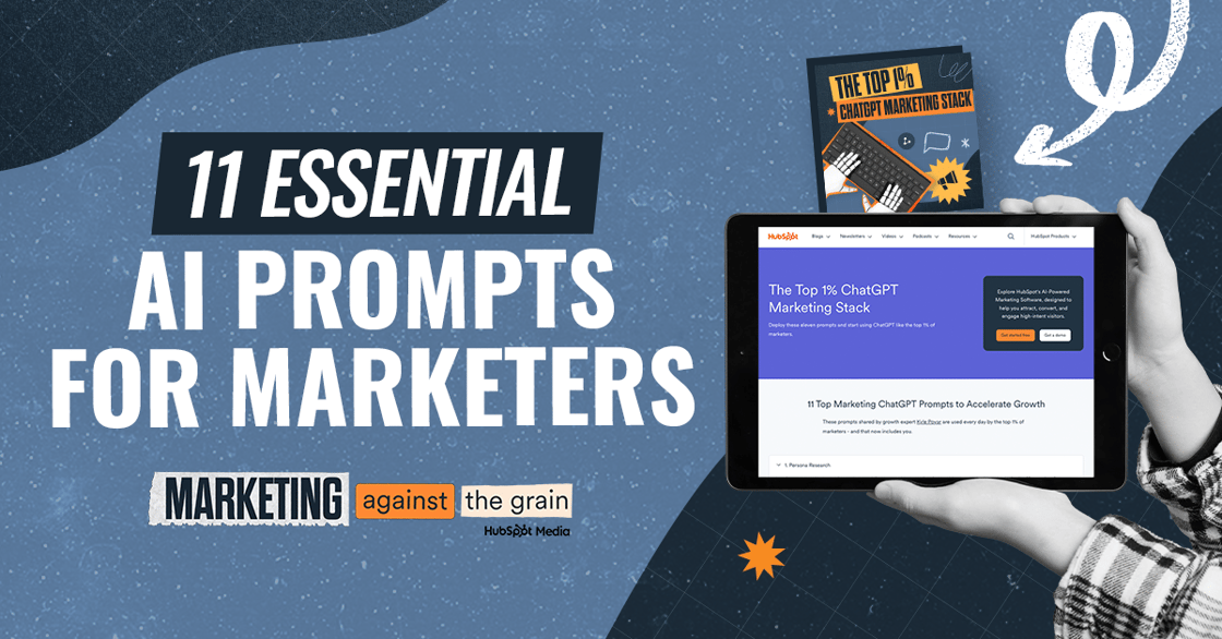 11 essential AI prompts for marketers