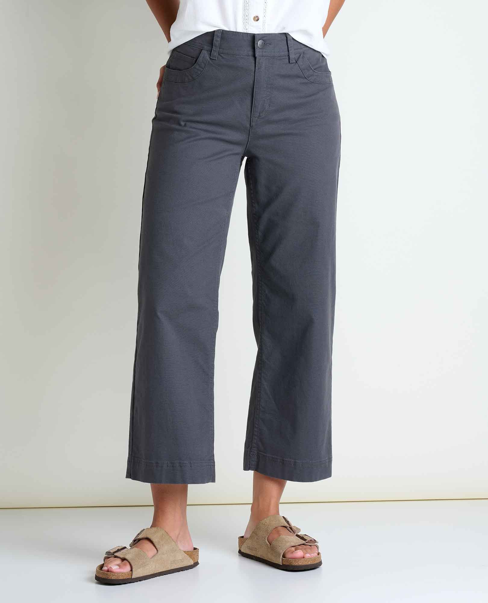 Image of Earthworks Wide Leg Crop Pant