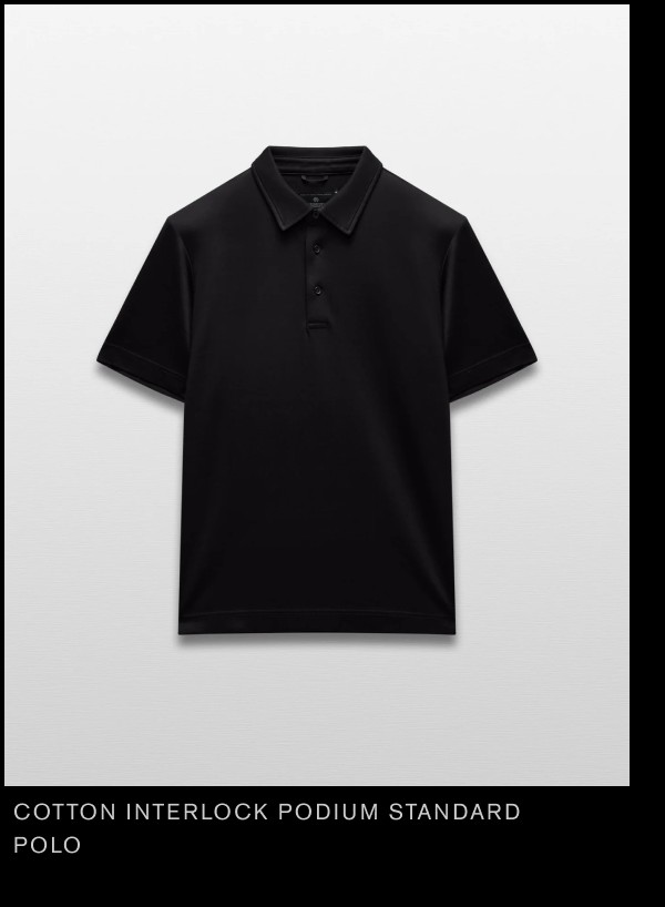 Cotton Interlock Podium Standard Polo