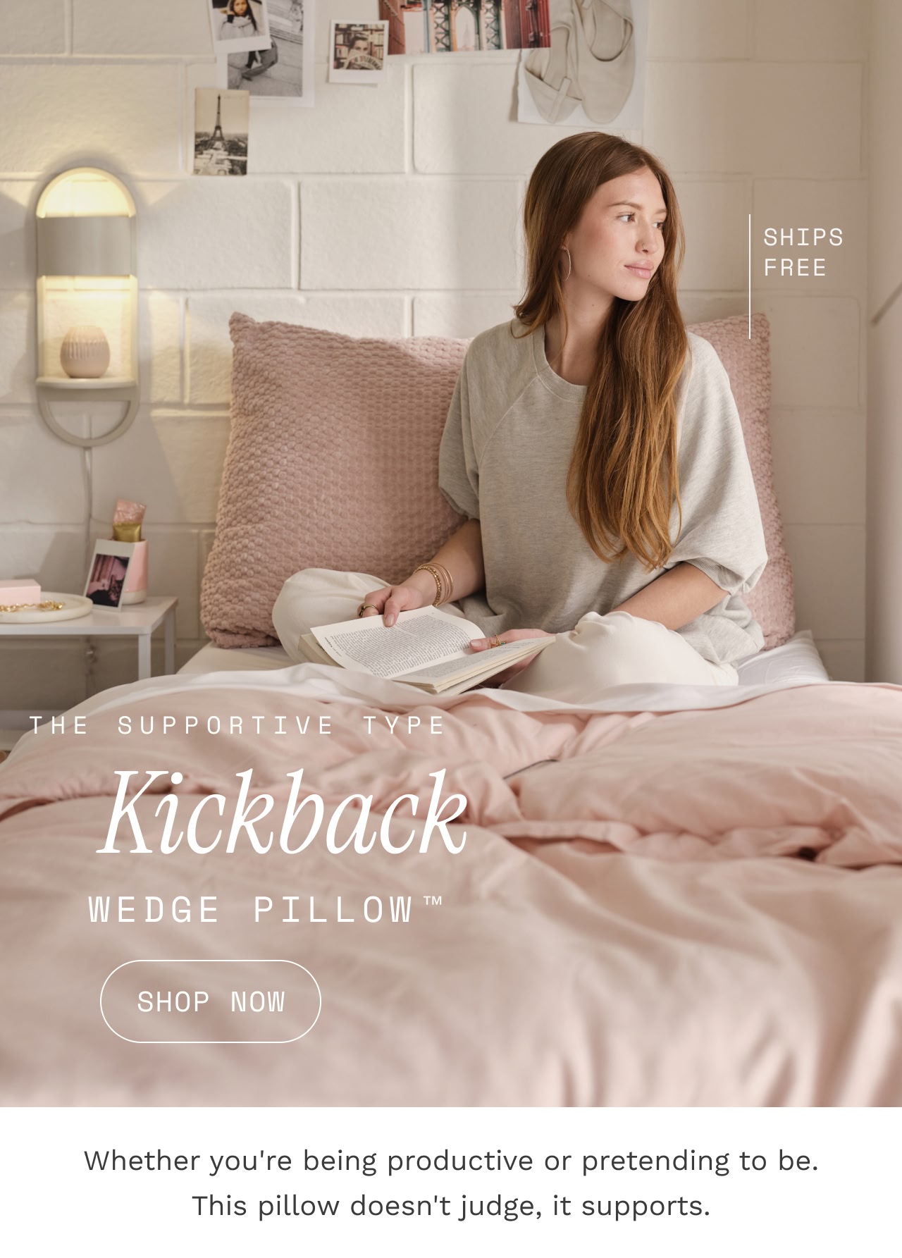 Shop Kickback Wedge Pillowâ„˘