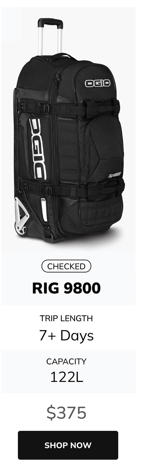 rig 9800 travel bag