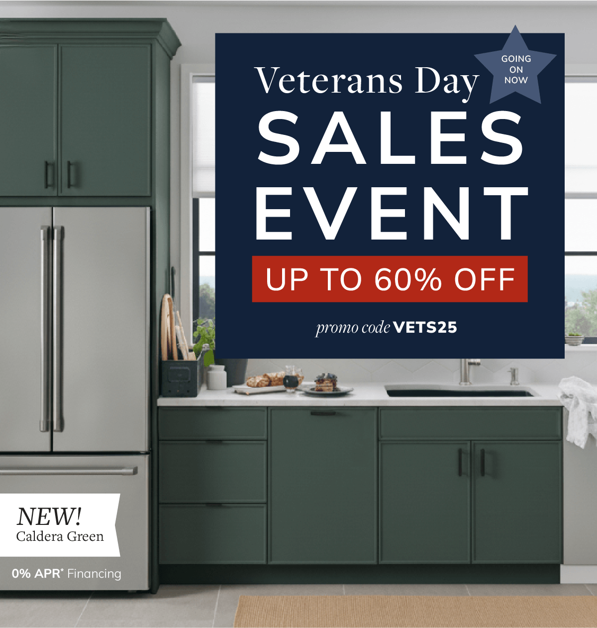 Veterans Day Sales Event: Up to 60% off. Code: VET25