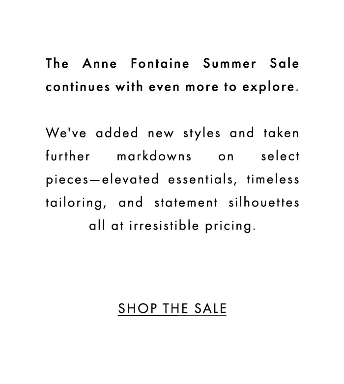 SHOP NEW SALE STYLES AND NEW MARKDOWNS