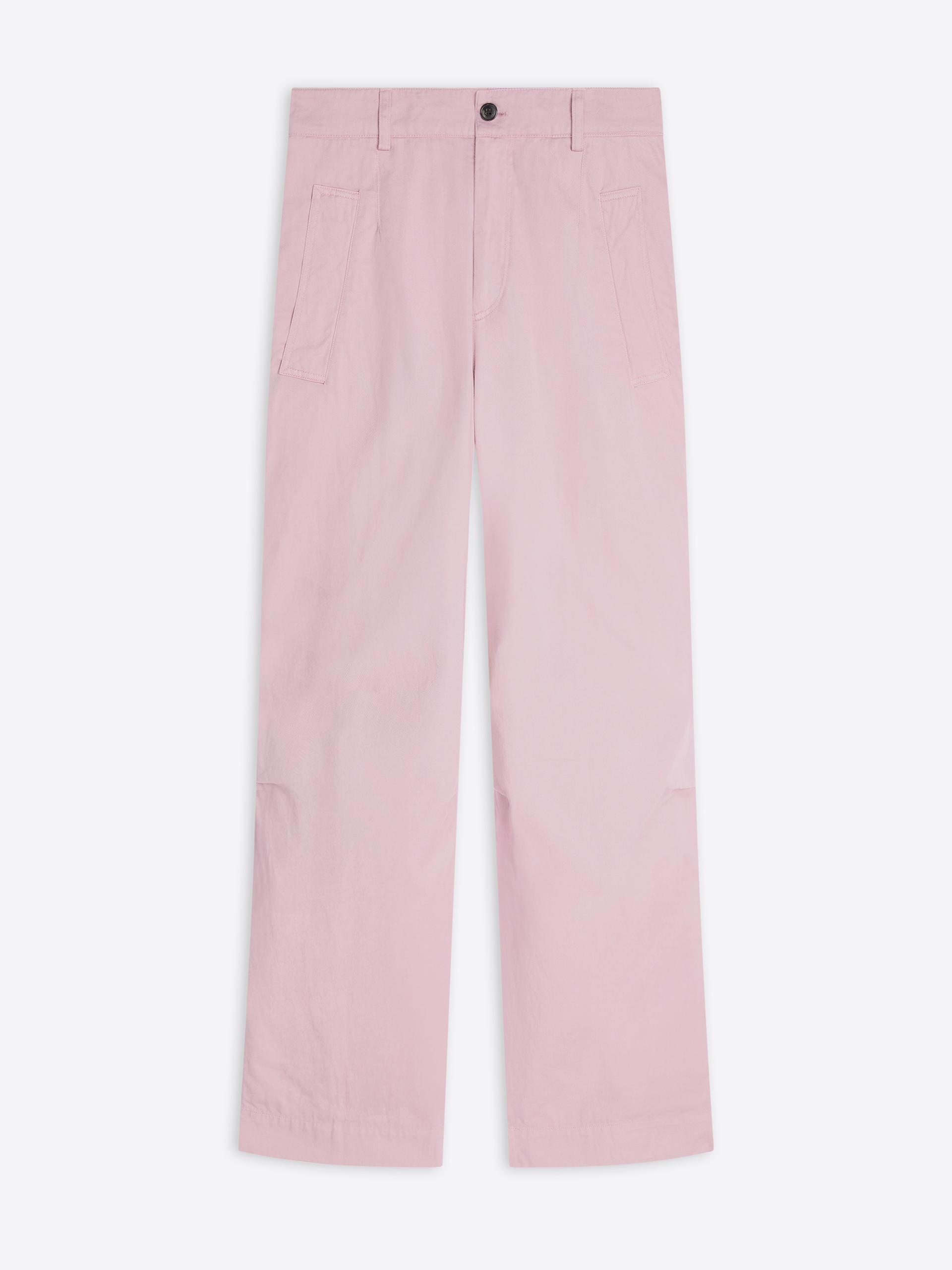 Overdyed cotton pants - Dries Van Noten