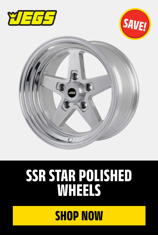 SSR Star Polished Wheels