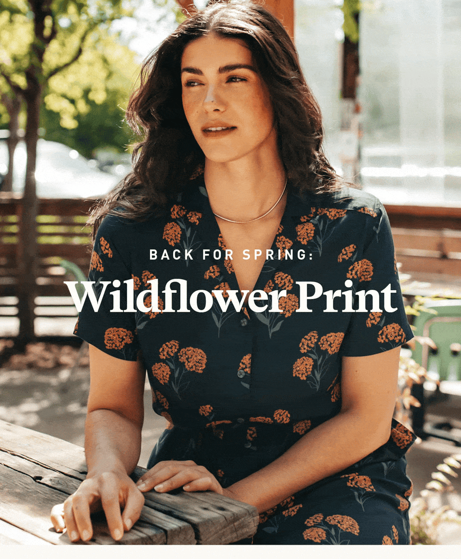 The Wildflower print is back for Spring