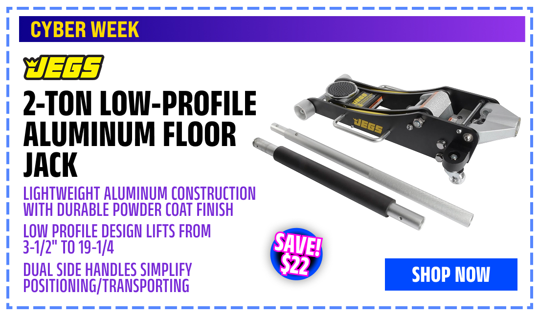 2-Ton Low-Profile Aluminum Floor Jack