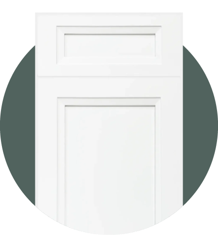 Timber White Cabinet