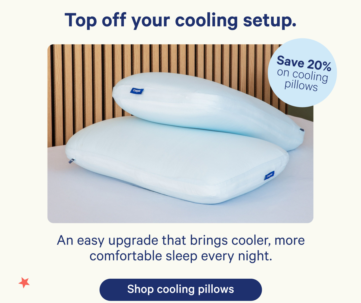 shop cooling pillows