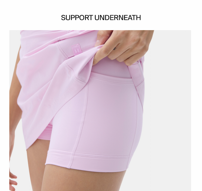 Shop GwenUV Skort in Bisou