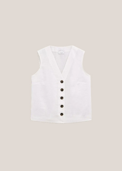 Kaylee Linen Top