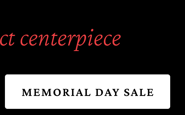 Memorial Day Sale