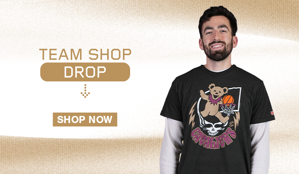 Team Shop Drop: Grateful Dead Tee. Click to shop now.