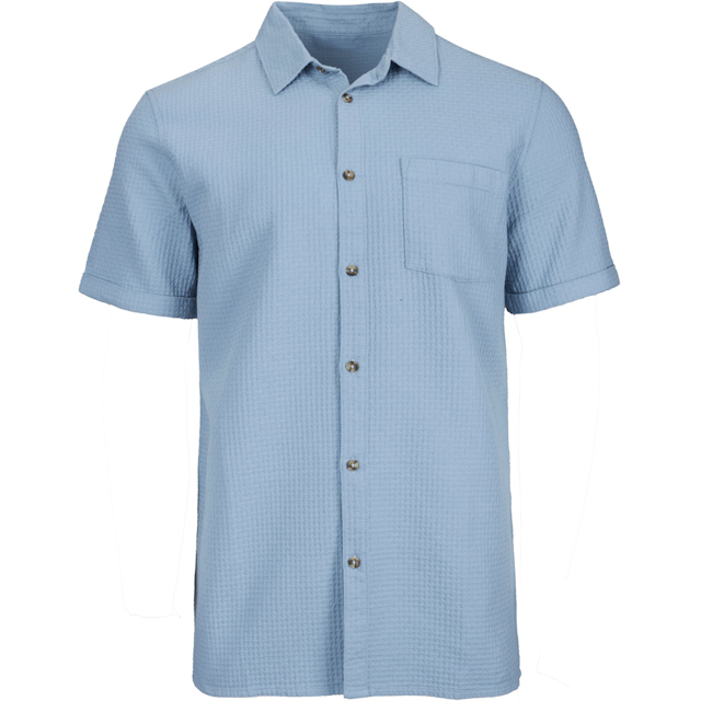 Men's Short Sleeve Dobby Texture Shirt