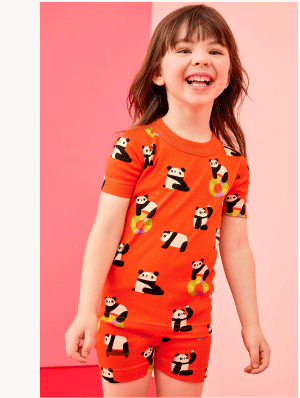 HannaJams™ Pajama Set | Playful Pandas