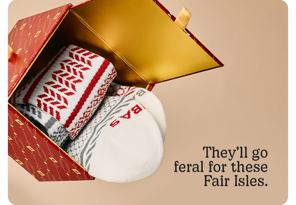 They'll go feral for these Fair Isles.