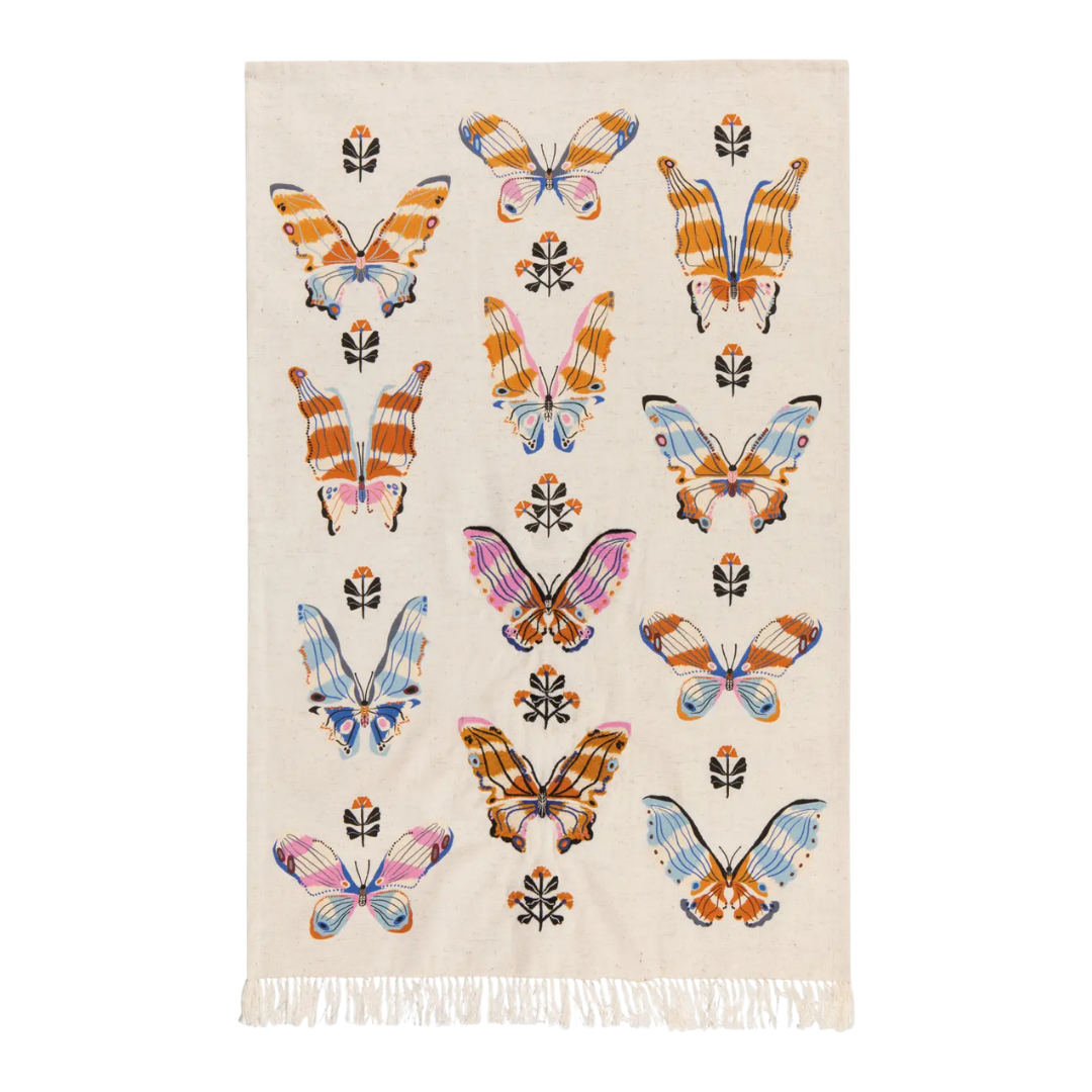 Image of Aurora Embroidered Dishtowel