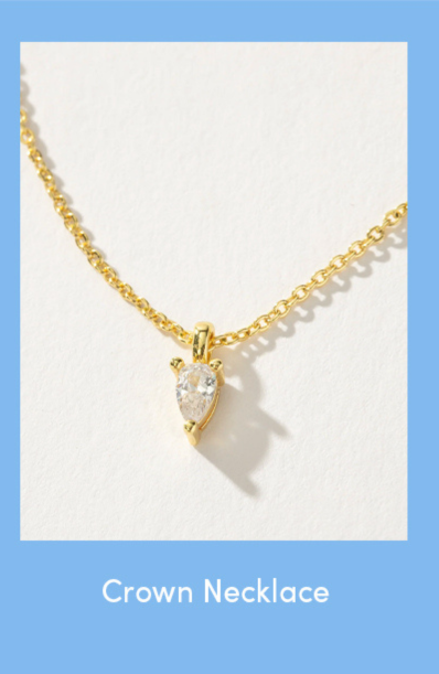 Crown necklace