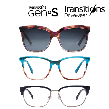 BUY ONE PAIR of prescription eyeglasses AND SAVE $50 on each additional pair plus an extra $10 when purchased with <i>
Drivewear®</i>, <i>Transitions®</i> or Polarized lenses.