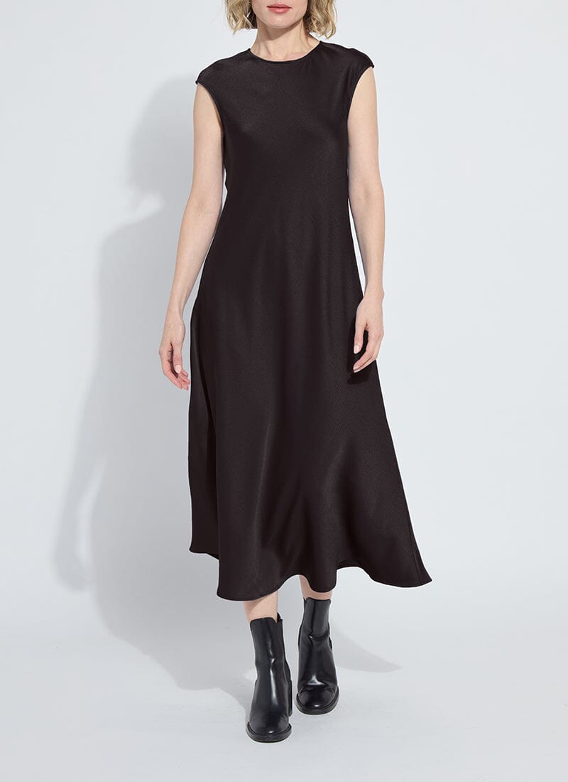 Image of Silvana Bias Cut Midi Dress