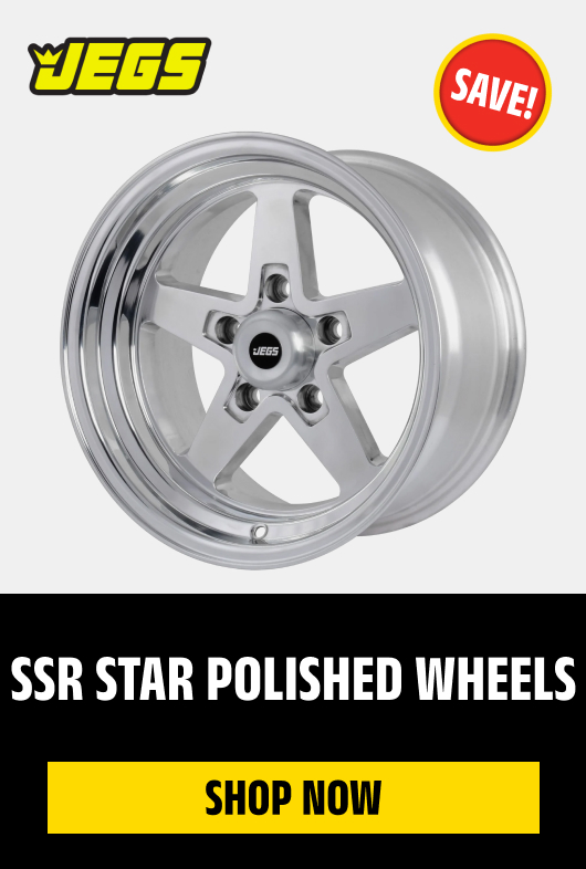 SSR Star Polished Wheels