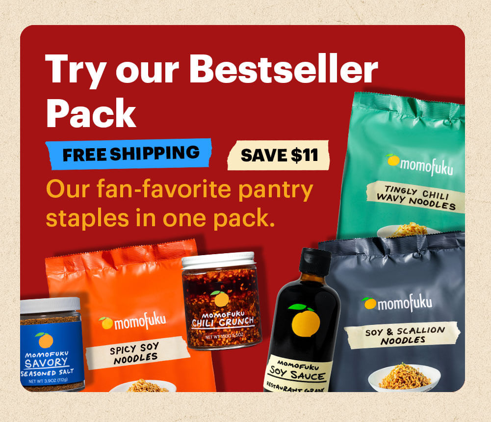 Try our Bestseller Pack. FREE SHIPPING. SAVE $11. Our fan-favorite pantry staples in one pack.
